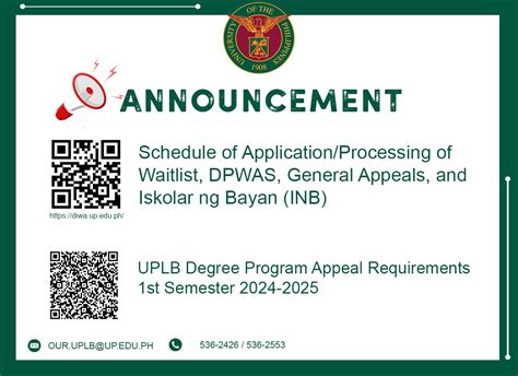 Schedule of Appeals Application and Requirements .